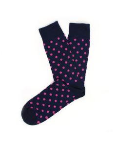 Tresanti cotton socks dots pink
