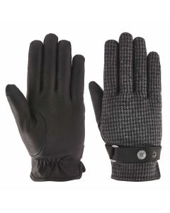 Tresanti Leather Navy Gloves 