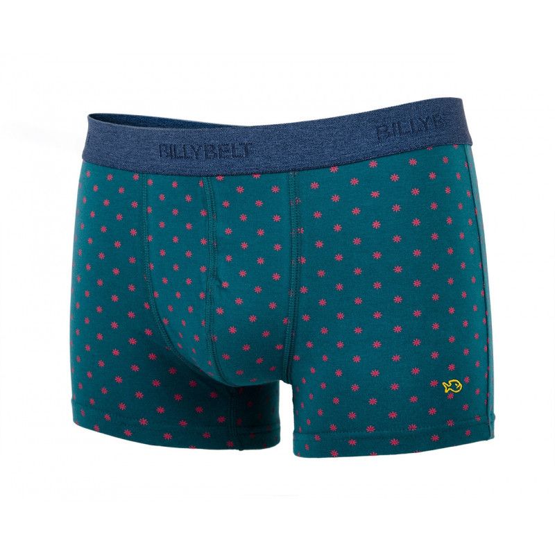 Billybelt organic cotton boxershorts blue snow