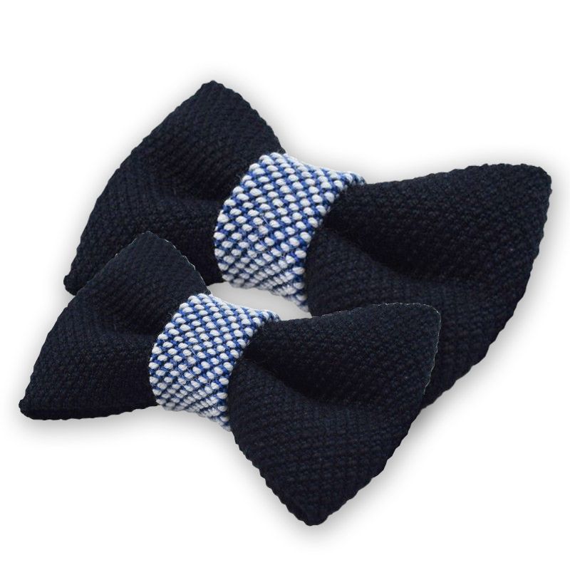 House of Orime YUMI bow tie - dark blue