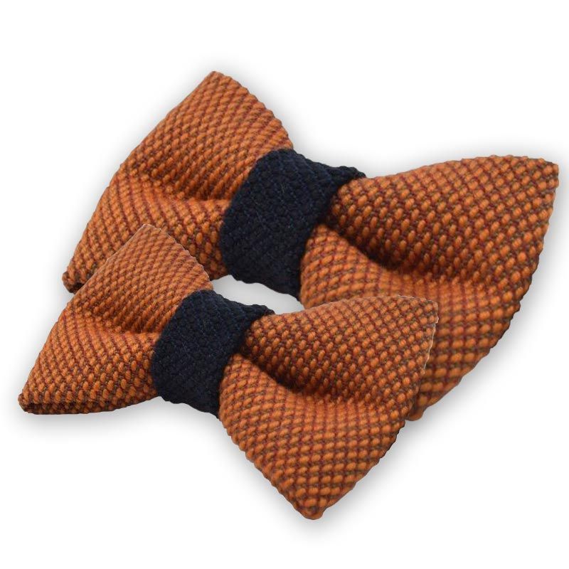House of Orime YUMI bow tie - orange