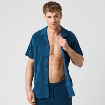 Björn Borg Borg Badstof Zwemshirt - Blauw