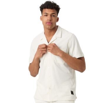 Björn Borg Borg Toweling Pool Shirt - Off White