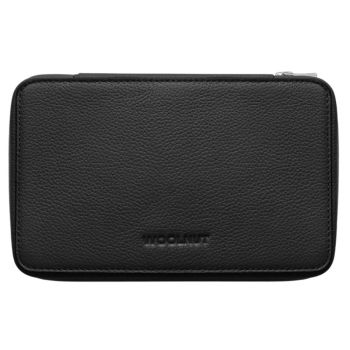 Woolnut Skórzany organizer technologiczny - czarny