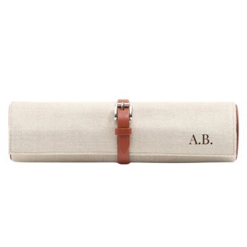 Personalised Five Places Watchcase - Natural