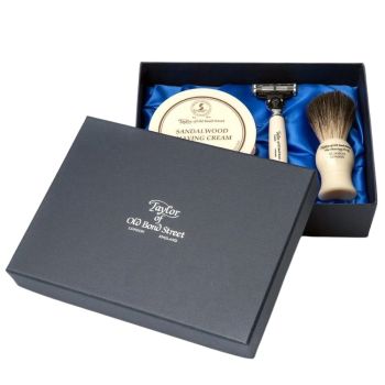 Taylor Of Old Bond Street Deluxe Shaving Giftbox Sandalwood