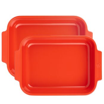 Peugeot Appolia Ovenschaal, 40x27cm rood kopen