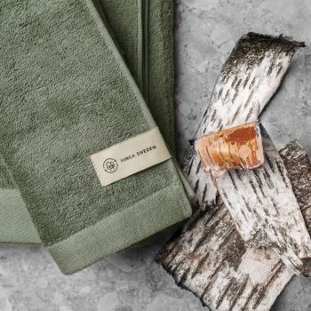 Serviette En Bouleau - Verte