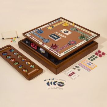 Kolekcja gier 3 w 1: Monopoly, Sorry i Mancala