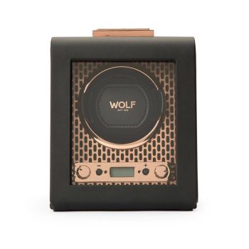 WOLF Axis Single Watch Winder - Copper