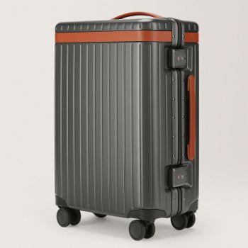 Carl Friedrik The Carry-On - Grey/Cognac
