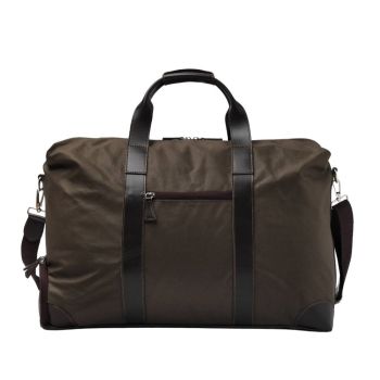 Waxed Sport Travel Duffel Bag - Green 