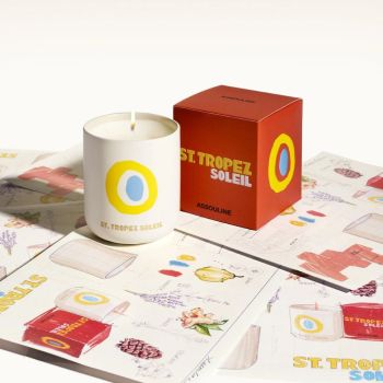 Assouline St Tropez: Świeca zapachowa Podróż z domu