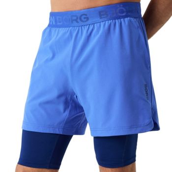 Björn Borg Borg 2-in-1 Shorts - Blue