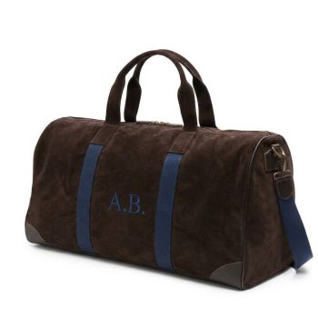 Boston Deluxe Travel Duffel Bag - Dark Brown