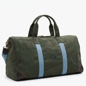 Boston Deluxe Travel Duffel Bag - Green