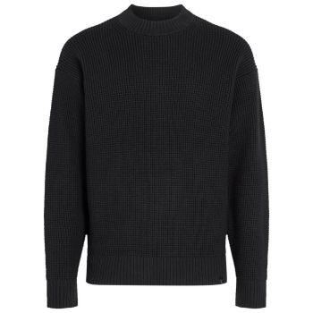 Calvin Klein Oversized Textured Sweater - Black