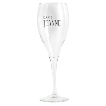 Dame Jeanne Champagne Beer Glass