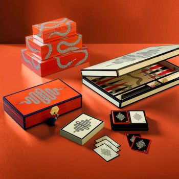 Zestaw kart lakierowanych Jonathan Adler Eden