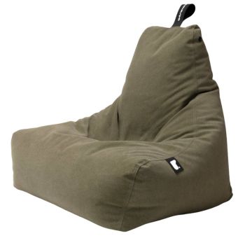 Extreme Lounging Indoor B-Bag Wildleder - Grün