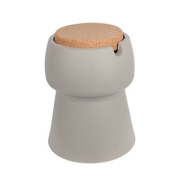 Bubalou Champ Stool Cooler Taupe/Cork