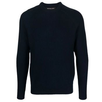 Michael Kors Dzianinowy sweter - Granatowy
