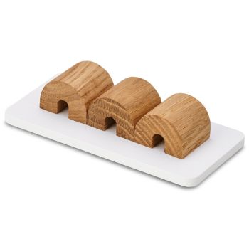 Oakywood Magnetic Cable Holder - Oak