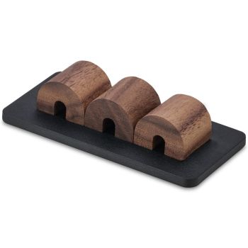 Oakywood Magnetyczny uchwyt na kabel - orzech