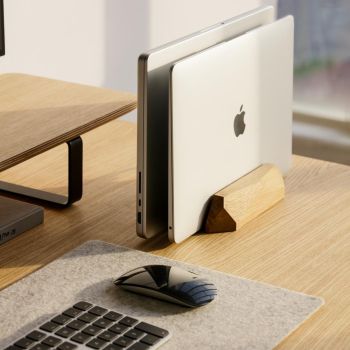 Oakywood Podwójna stacja dokująca do laptopa - czarna