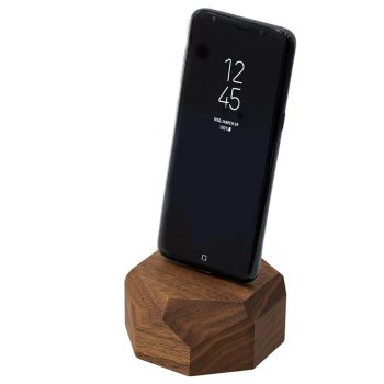 Oakywood Smartphone Charging Dock - Walnut