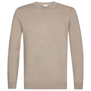 Profuomo Luxury Basic Pullover - Beige
