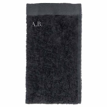 Personalised Birch Towel - Grey