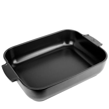 Peugeot Appolia Keramische Auflaufform 40 cm - Satin Schwarz