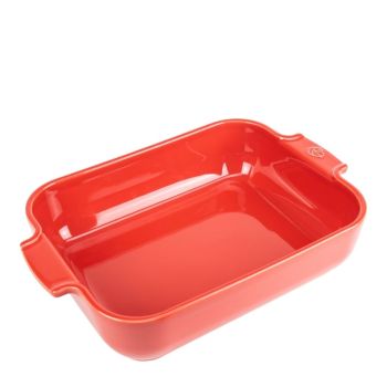 Peugeot Appolia Plat À Four En Céramique 32 cm - Rouge