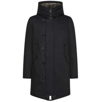 Peuterey Kasa Fur Parka Jacket - Graphite Blue