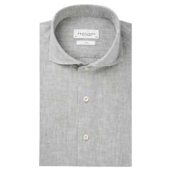 Profuomo Linen Shirt - Green
