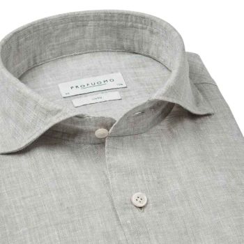 Profuomo Linen Shirt - Green