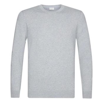 Profuomo Podstawowy sweter Luxury - jasnoszary