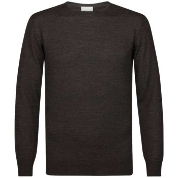 Profuomo Wełniany Pulower Merino - Brązowy