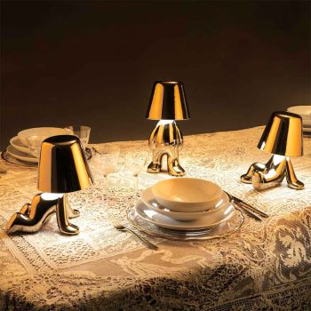 Qeeboo Lampa wewnętrzna Golden Brothers - Bob