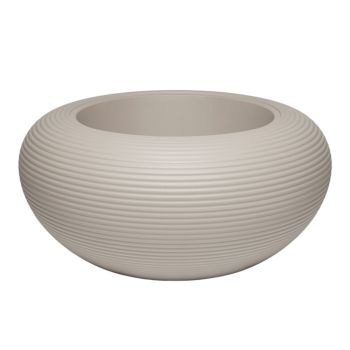 Qeeboo Nami Low Planter - Grey