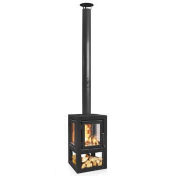 RB73 Outdoor Stove Quaruba Mobile XL - Black