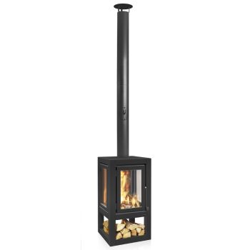 RB73 Outdoor Stove Quaruba Mobile XXL - Black