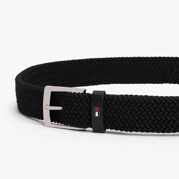Tommy Hilfiger Pasek elastyczny Adan - Czarny