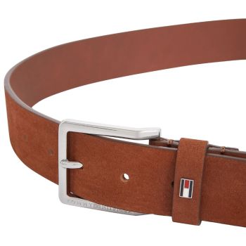Tommy Hilfiger Leather Belt - Cognac