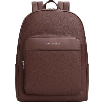 Plecak Monogram Tommy Hilfiger - Brązowy