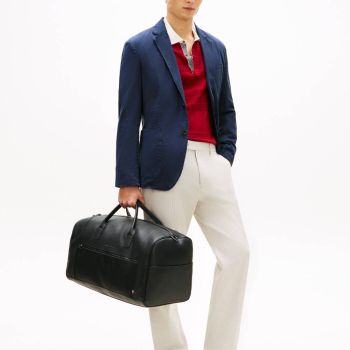 Tommy Hilfiger Torba Duffle Woven - Czerna