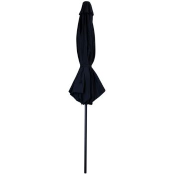 Valiente Parasol okrągły - czarny