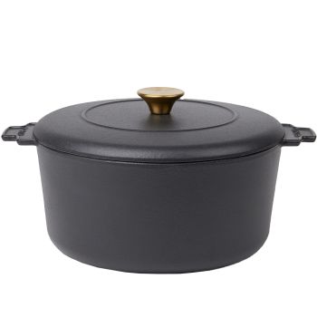 Monte Heritage Cocotte 5,5 litra - czarny