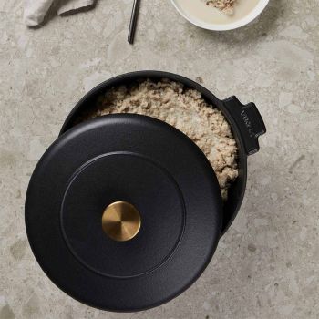 Monte Heritage Cocotte 5,5 liter - svart